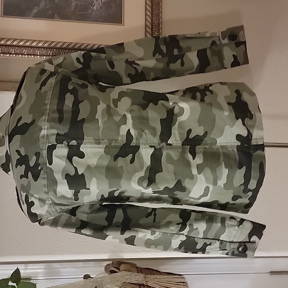 Nili Lotan Green Camouflage Jacket - Picture 7 of 16